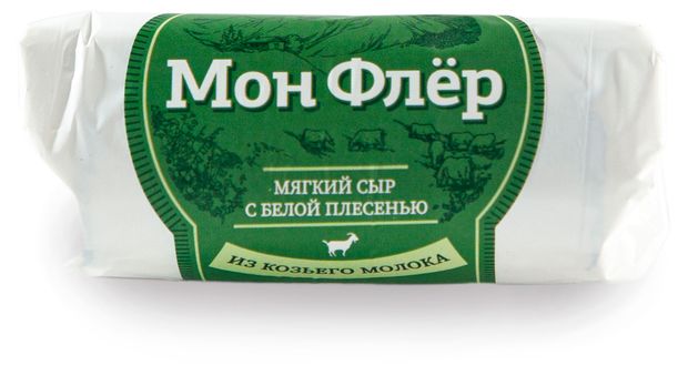 Сыр козий мягкий с белой плесенью из козьего молока Мон Флер Eco Village БЗМЖ 120 г 320₽