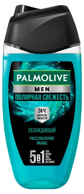 Гель для душа Palmolive Men 5в1 Охлаждающий Полярная свежесть 250 мл 390₽