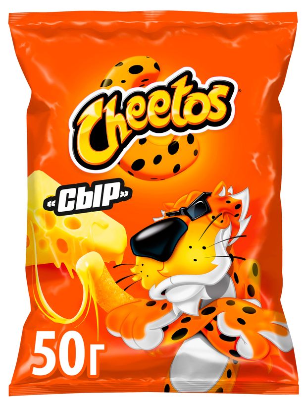 Снеки кукурузные Cheetos сыр, 55 г