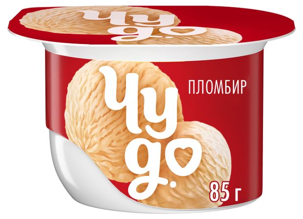 Десерт творожный Чудо взбитый пломбир 58 БЗМЖ 85 г 53₽