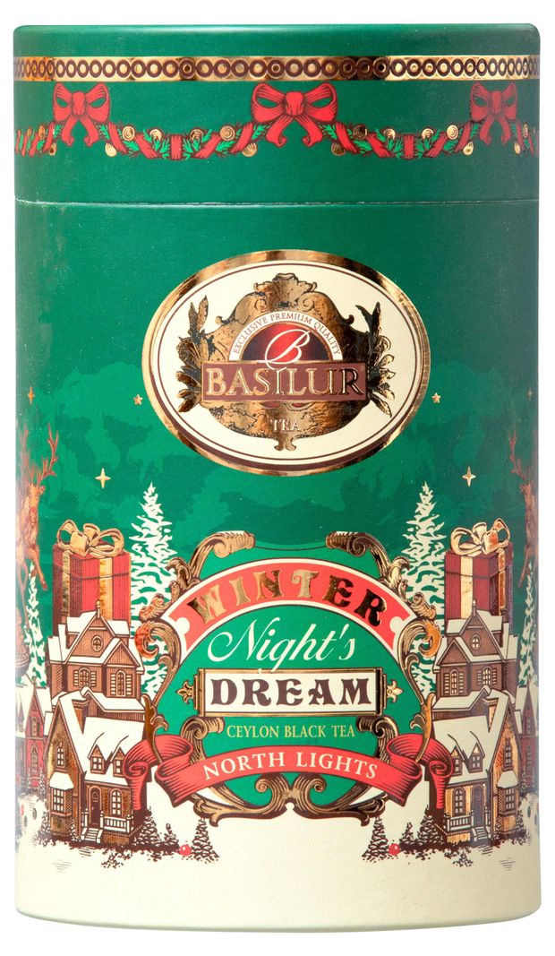 Чай черный Basilur Winter Северное сияние, 75 г