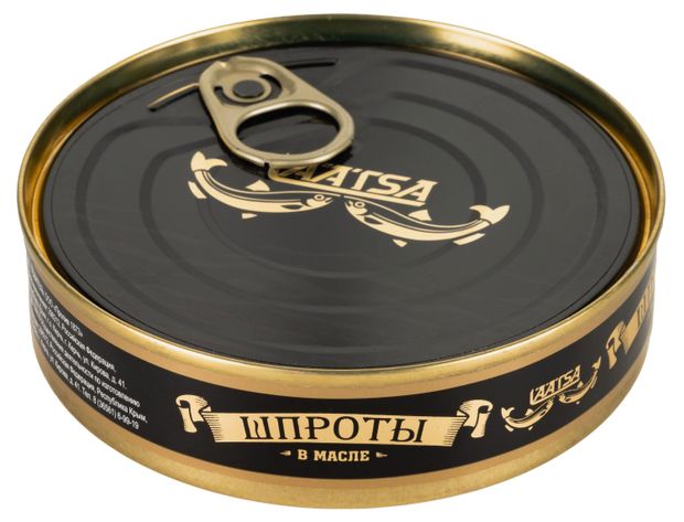 Шпроты Laatsa в масле, 160 г