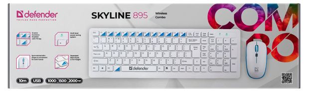 Клавиатура мышь Defender Skyline 895 1400₽
