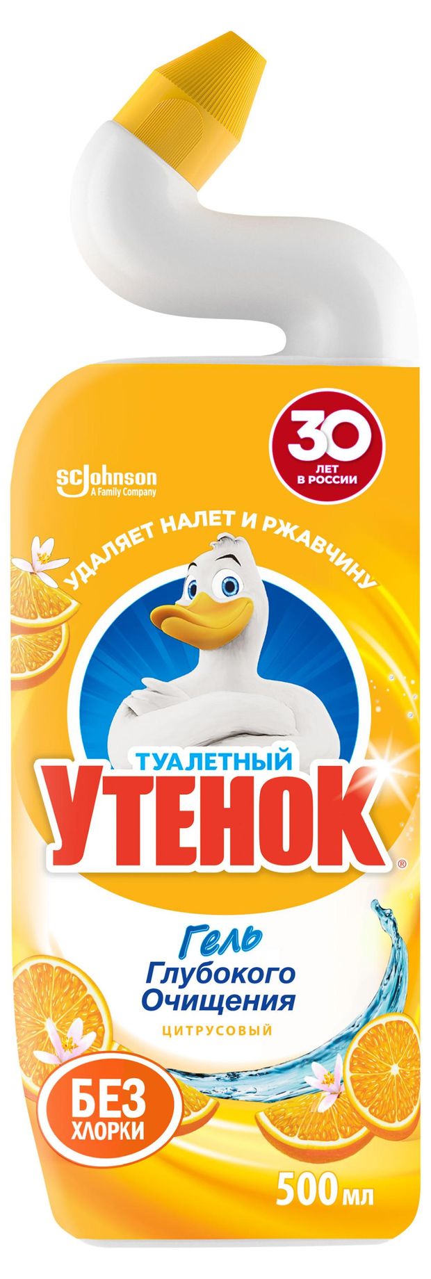 Гель для туалета Туалетный Утенок Цитрусовый, 500 мл