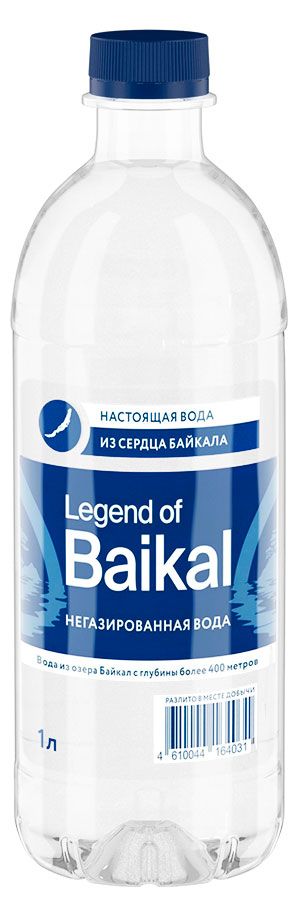 Вода питьевая Legend of Baikal негазированная, 1 л