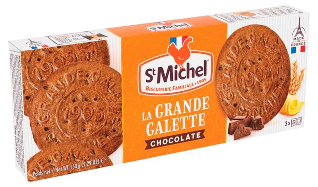 Печенье StMichel сливочное шоколадное, 150 г