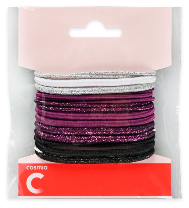 Резинки для волос Cosmia тонкие, 18 шт