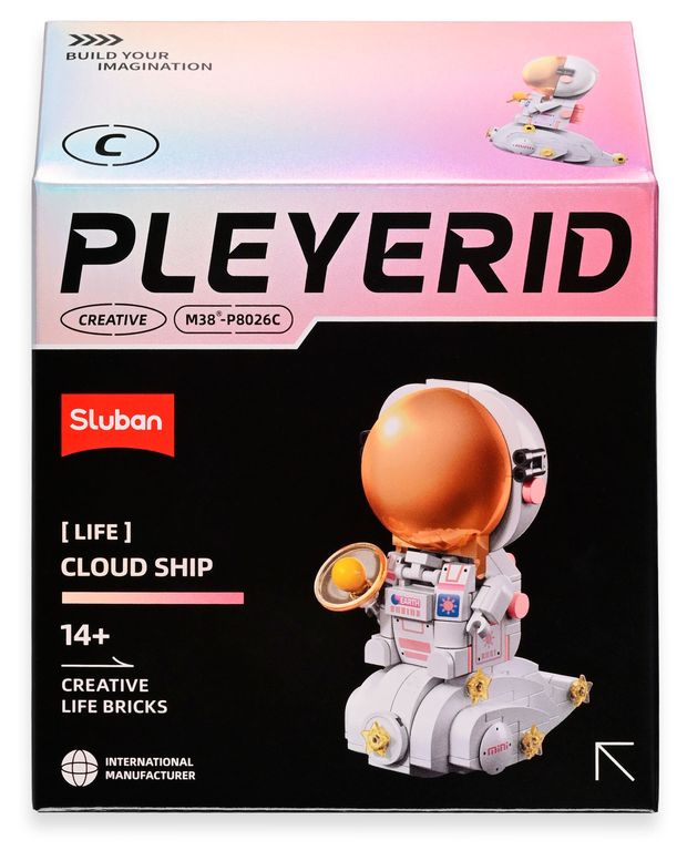 Конструктор Sluban Космонавт 180 деталей 150₽