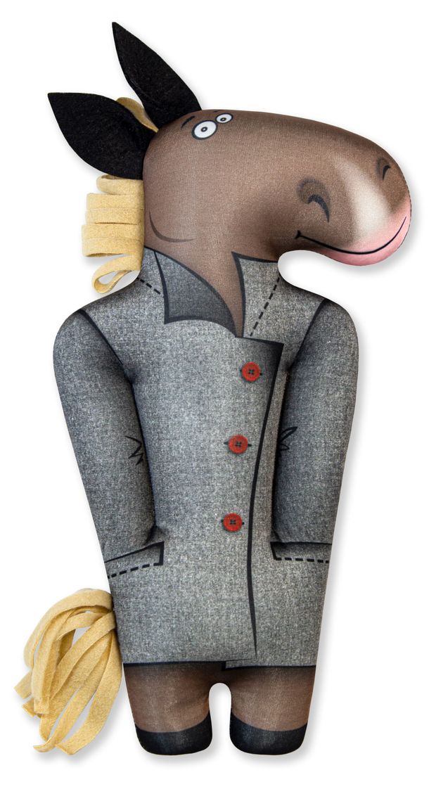 Игрушка антистрессовая Штучки, к которым тянутся ручки Конь наряд, 1 шт