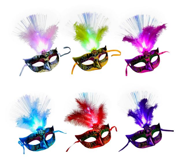 Маска карнавальная BALL MASQUERADE Рандеву 1 шт в ассортименте 150₽