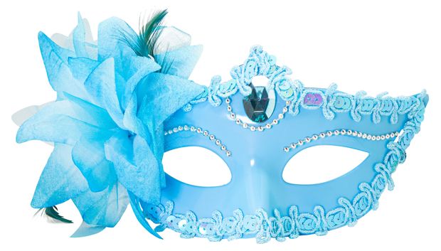 Маска карнавальная Partymania Незнакомка, 1 шт