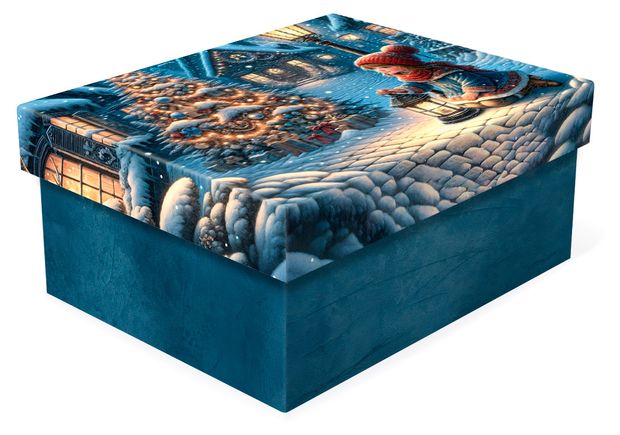 Набор подарочный коробок РутаУпак Тайна Рождества 3в1, 3 шт