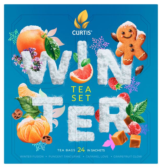 Набор чая CURTIS Winter Tea Set Ассорти, 24 сашета