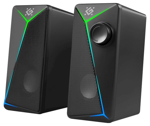 Акустическая система Defender 20 J5 6Вт подсветка питание от USB 1100₽