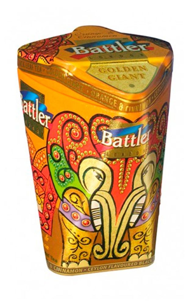 Чай черный Battler Golden Gigant Апельсин корица, 100 г