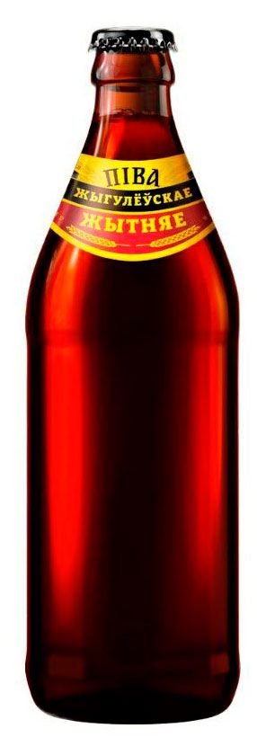 Пиво темное Лидское Жигулевское Ржаное 5%, 500 мл