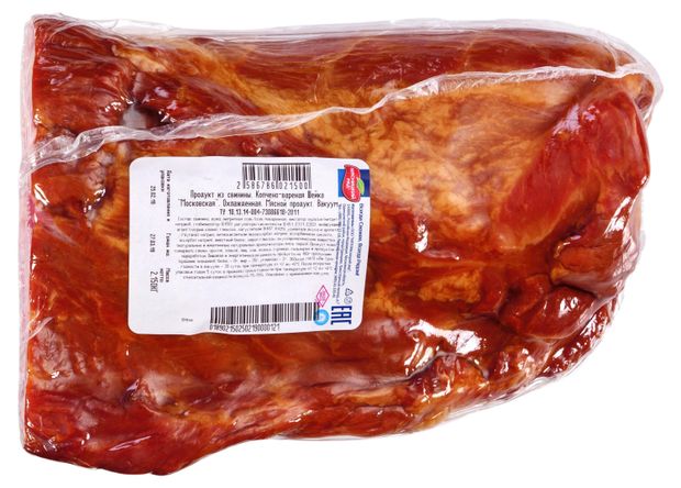 Шейка свиная варено-копченая Мясницкий ряд Московская 15 кг 1225₽