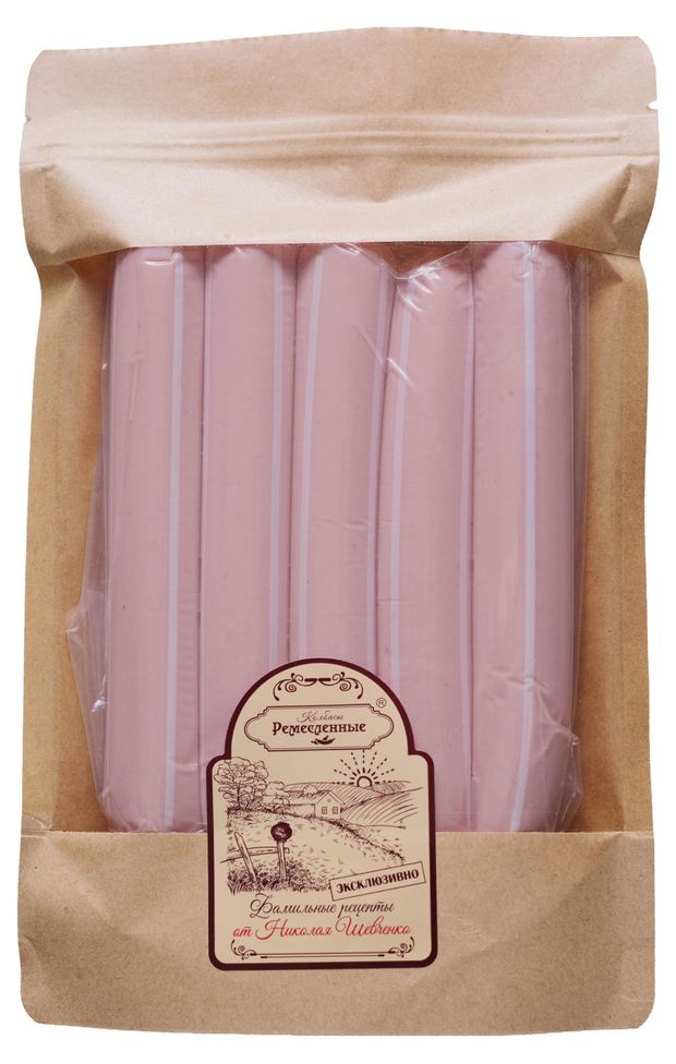 Сосиски вареные Ремесленные колбасы с сыром, 350 г