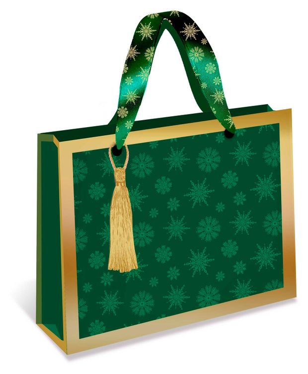 Пакет подарочный Арт Дизайн Блеск 230х178х98 мм в ассортименте 150₽