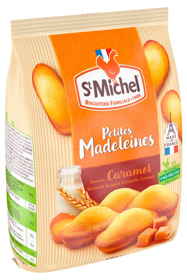 Пирожное бисквитное StMichel Мадлен со вкусом карамели, 175 г