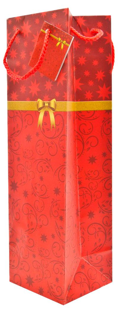 Пакет подарочный ArteNuevo, 33х10х9 см