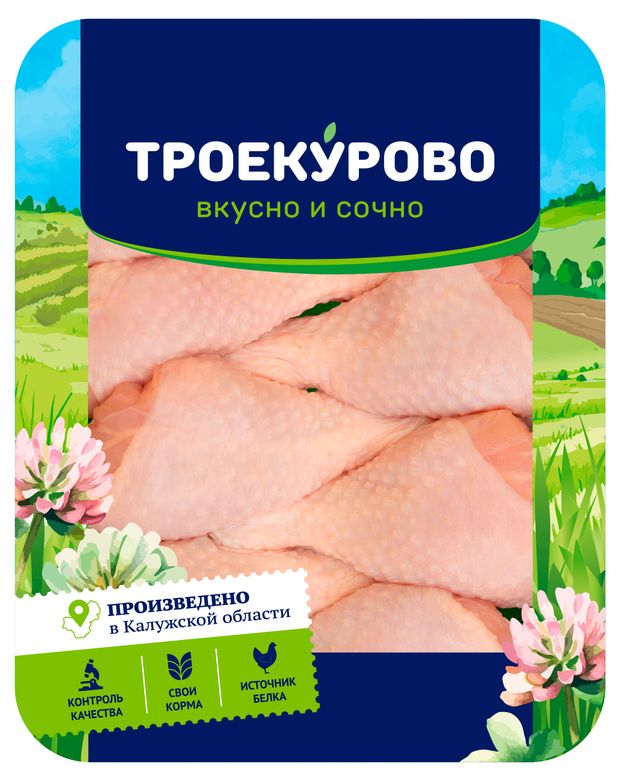 Голень цыпленка-бройлера Троекурово охлажденная, 900 г