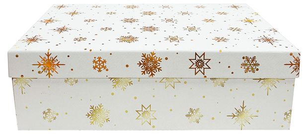 Коробка подарочная Новогодняя 352510 см 400₽