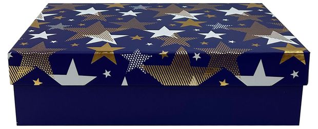 Коробка подарочная Звезды 27519575 см 260₽