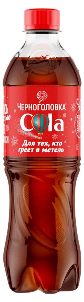 Напиток газированный Черноголовка Кола, 500 мл