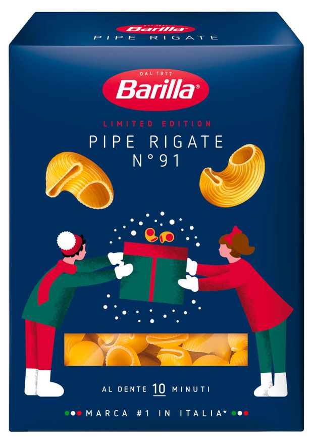 Макаронные изделия Barilla Pipe Rigate n91 Пипе ригате 450 г 90₽