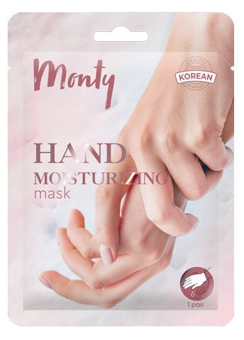 Маска-перчатки для рук Monty увлажняющая, 1шт