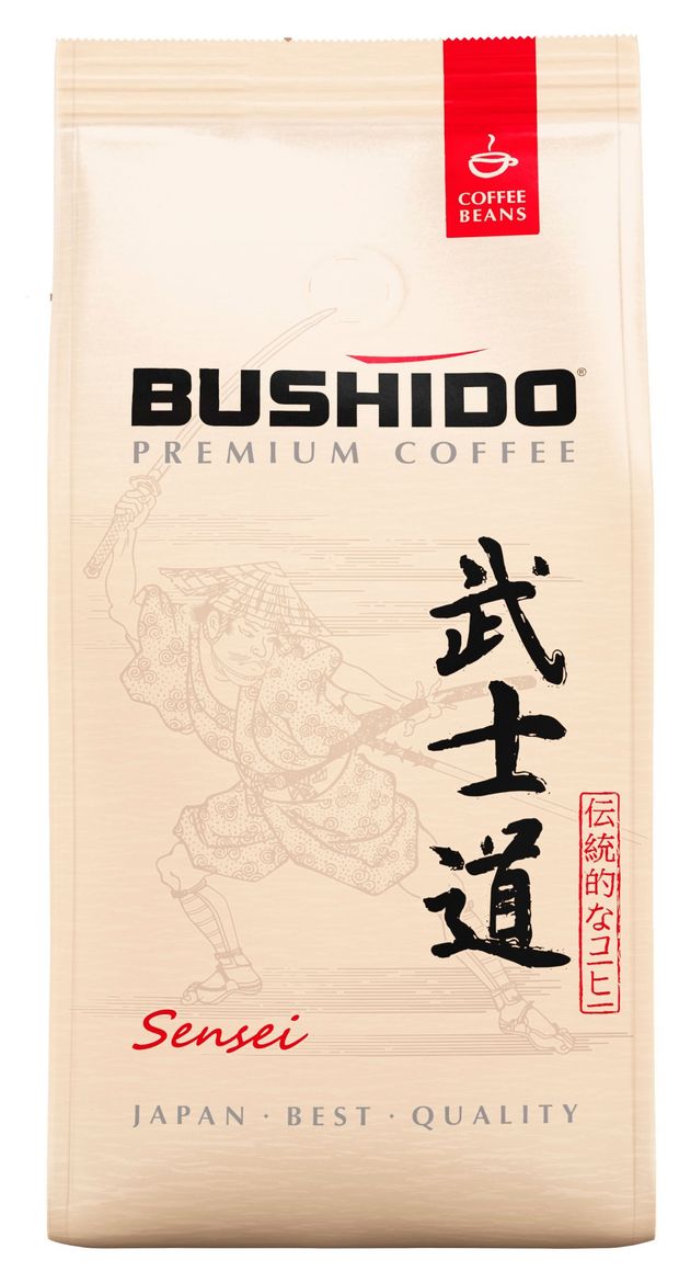 Кофе в зернах BUSHIDO Sensei, 227 г