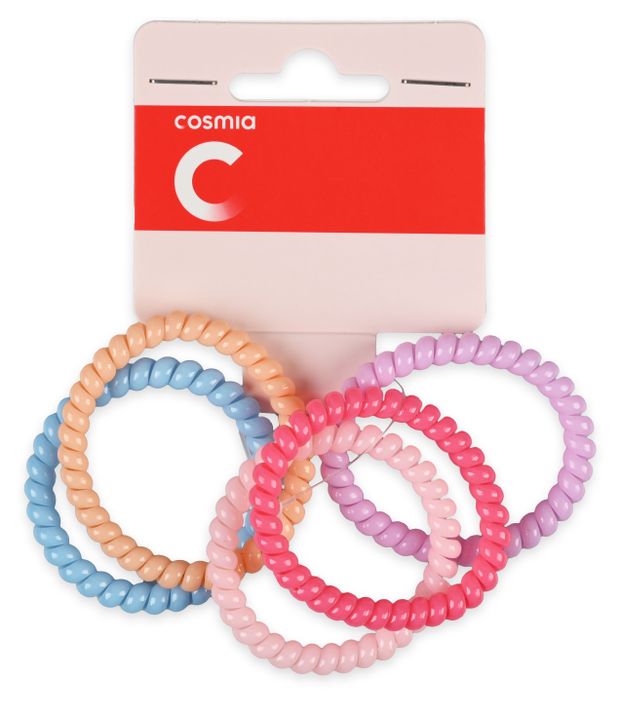 Резинки для волос Cosmia пружинки, 5 шт