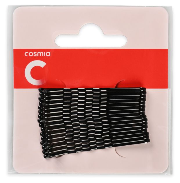 Невидимки для волос Cosmia черные 16 шт 70₽