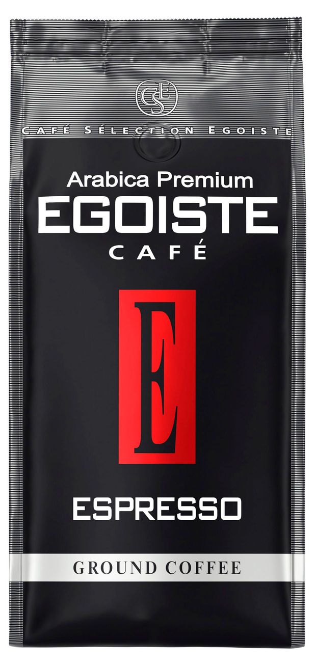 Кофе молотый Egoiste Espresso 250 г 700₽