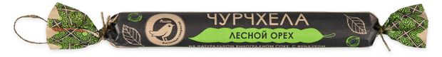 Чурчхела АШАН Золотая птица Лесной орех, 100 г