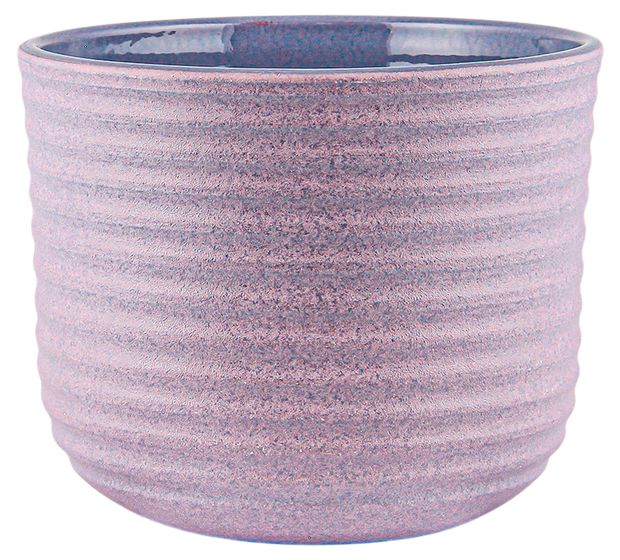 Горшок керамический Garden Star сиреневый, 12 см