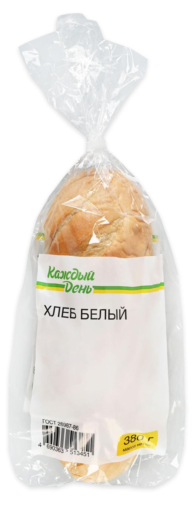 Хлеб белый Каждый день 380 г 22₽