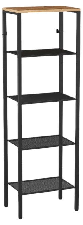 Стеллаж Скандинавия 14 черный 45х39х147 см 4999₽
