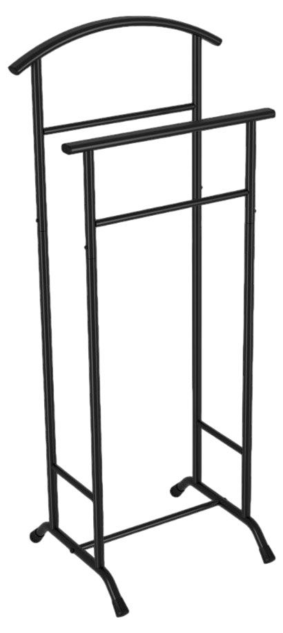 Вешалка напольная костюмная Стиль-3 черная 47х35х108 см 2199₽