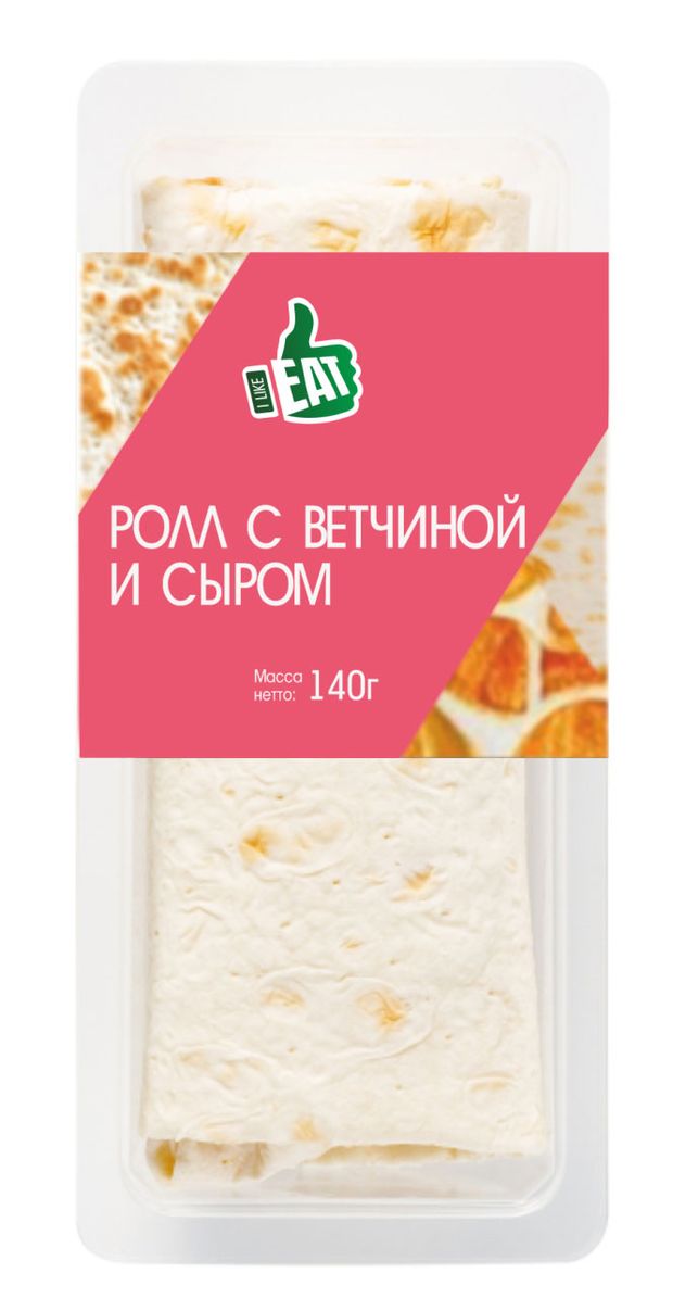 Ролл Великоросс с ветчиной и сыром 140 г 160₽