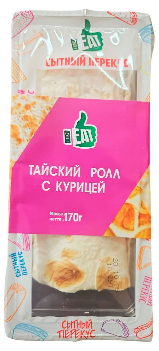 Ролл тайский Великоросс с курицей 170 г 180₽