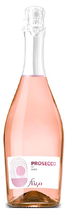 Игристое вино Frizzo Prosecco розовое брют Италия, 0,75 л