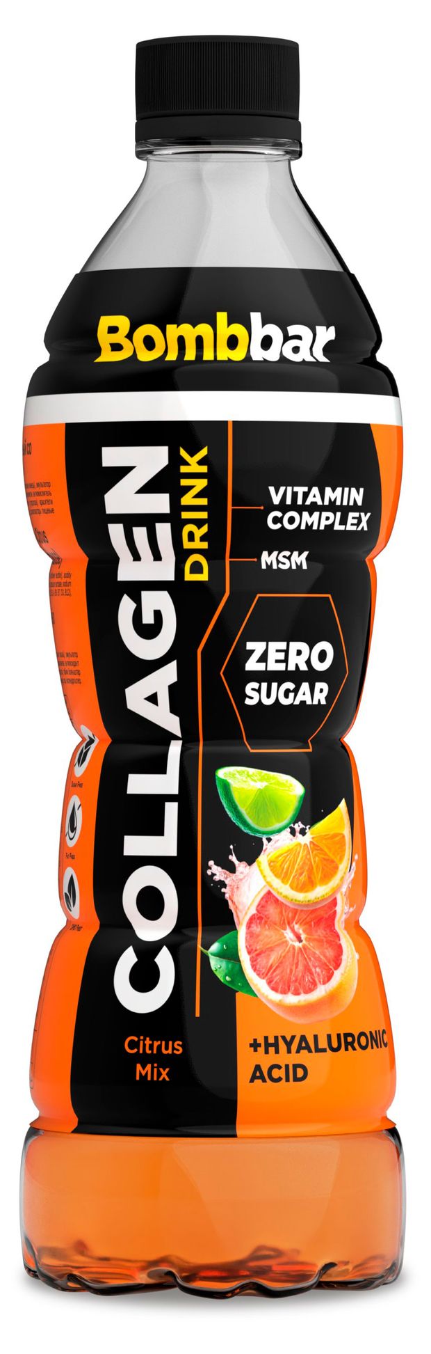 Напиток газированный Bombbar Collagen цитрусовый микс 500 мл 150₽