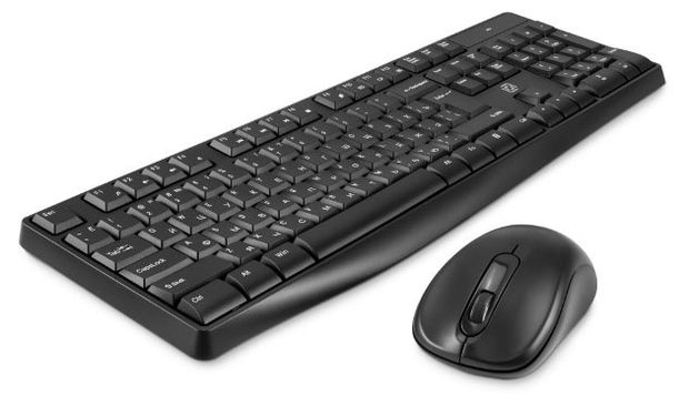 Набор Oklick S260W, Мышь компьютерная + клавиатура