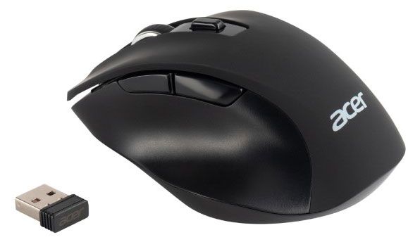 Мышь беспроводная Acer OMR140 1600 DPI черная