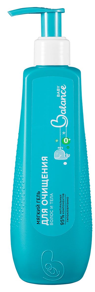 Гель для очищения волос и тела младенца Baby Balance 250 мл 581₽