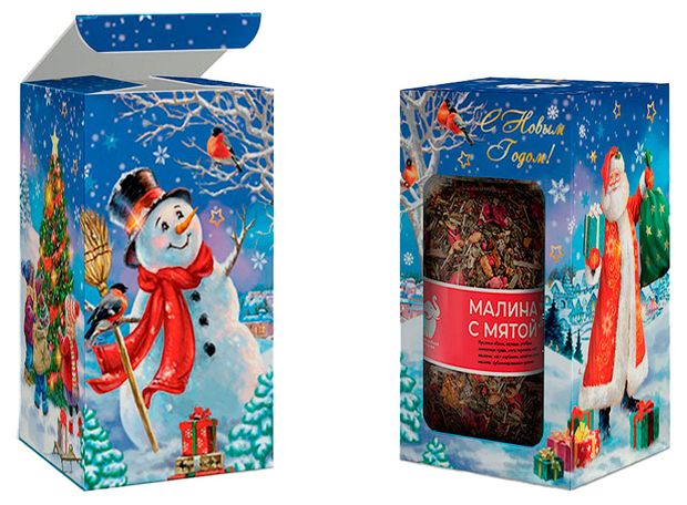 Чайный напиток Первая Чайная компания Малина с мятой 120 г в ассортименте 250₽