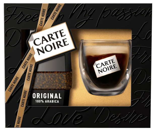 Набор подарочный Carte Noire Кофе 95 г стакан 1500₽