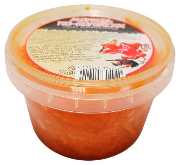 Салат маринованный Морковь по-корейски, 200 г